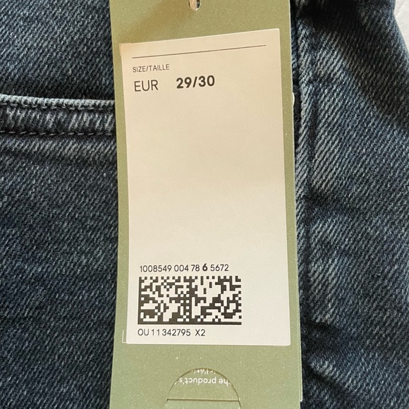 Mens H&M Blue Dark Wash Regular Fit Jeans Size 29x30 - Picture 7 of 9